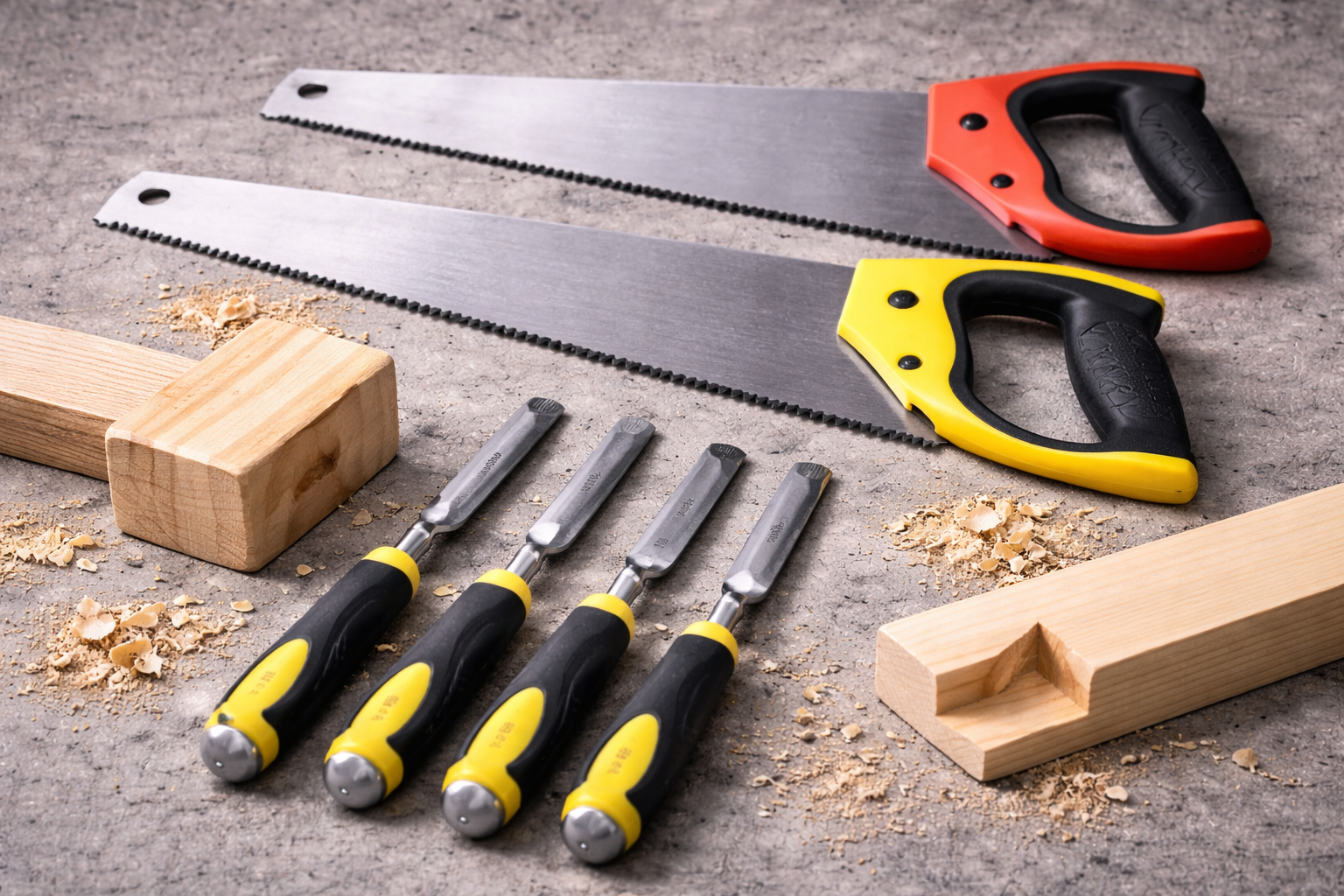 Premium Handsaws and Chisels